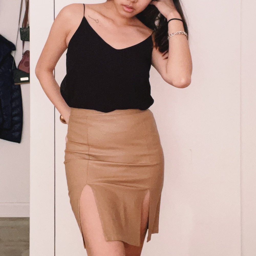 Black multilayered Cami